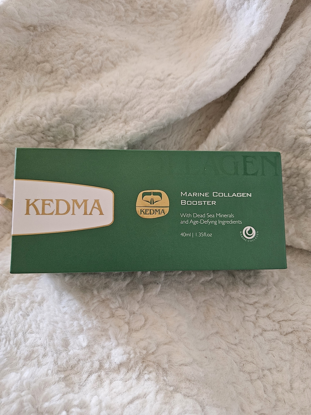 $300 MSRP | KEDMA | Marine Collagen Booster Dead Sea Minerals 40ml New